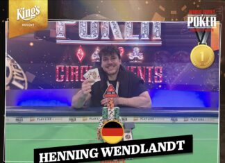 WSOPC Mystery Bounty NLH Sieger: Henning Wendlandt (GER)