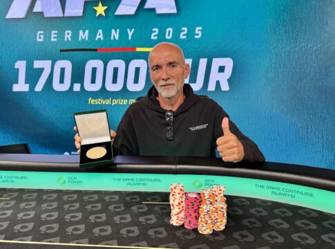 APAT im GCA Pokerroom 2.0 – „Newcomer Cologne“ holt als NLH National Champion Gold!