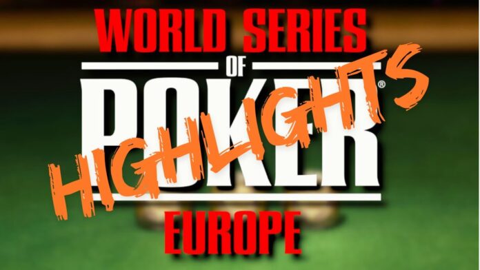 World Series of Poker Europe WSOPE Highlights - Poker Total World Series of Poker Europe WSOPE Highlights - Poker Total
