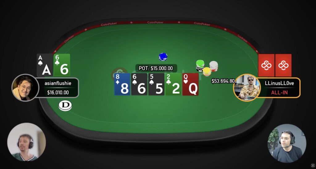 asianflushie vs LLinusLL0ve