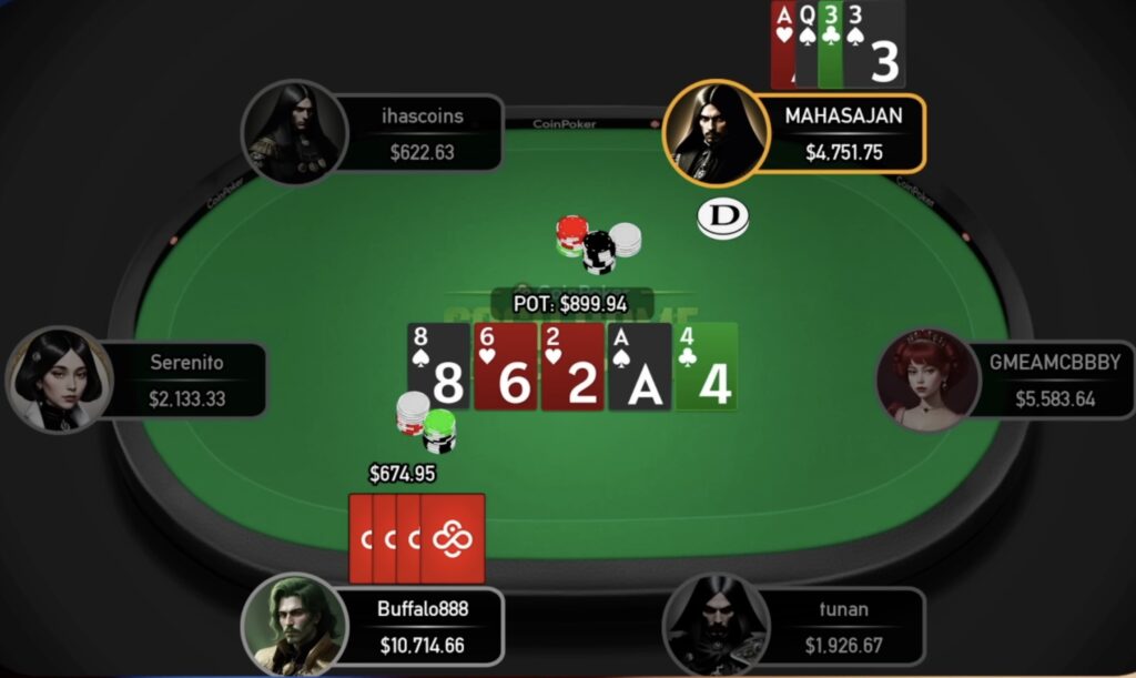 CoinPoker PLO CGWC Cash Game World Championship - YouTube Day 9 - MAHASAJAN vs Buffalo888