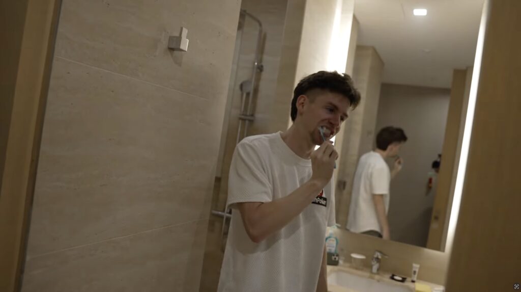 3 Minuten vor Ende der Late Reg? Erstmal Zähneputzen!