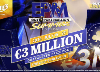 €3.648.400 warten an Garantien bei der €3M EPM Euro Poker Million Summer Edition im King’s!