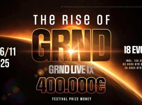 Pokerspielen du wirst! GRND Live IX kommt 12 Tage mit €400.000 Garantien ins GCA!
