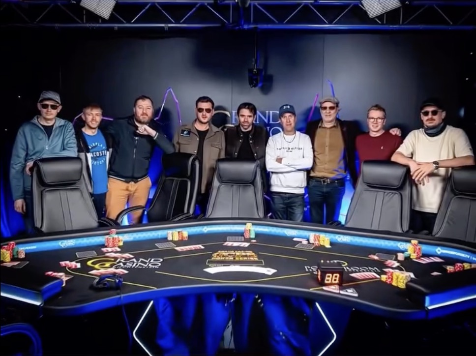 Grand Casino Poker Series GCPS Million - Main Event Final Table