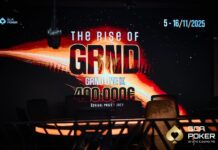 Sonntag ab 14:00 Uhr – Livestream von Tag 12 des GRND Live 9 Festival aus dem GCA Pokerroom!