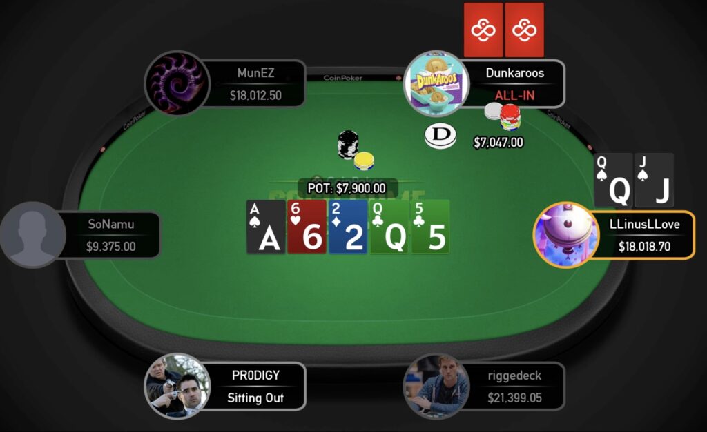 High Stakes Cash Game World Championship HS CGWC - Dunkaroos vs. LLinusLL0ve