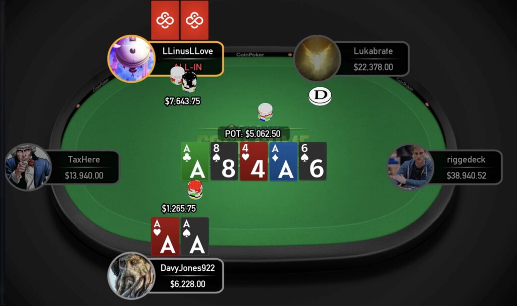 High Stakes Cash Game World Championship HS CGWC - LLinusLL0ve vs. DavyJones922