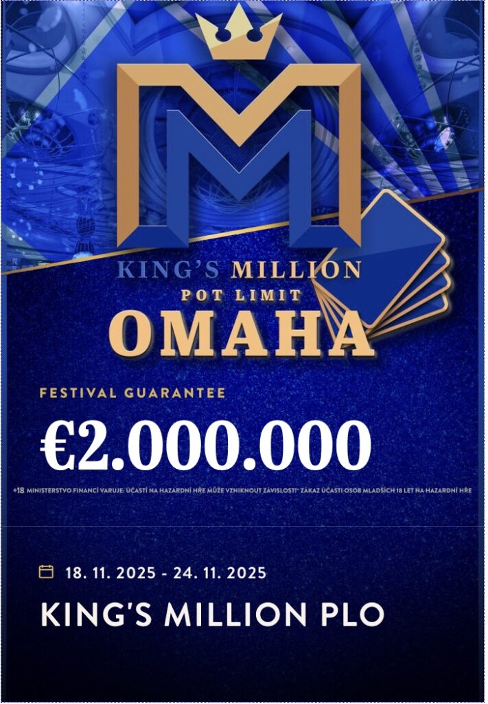 Kings Million Pot Limit Omaha KM PLO - 11-2025