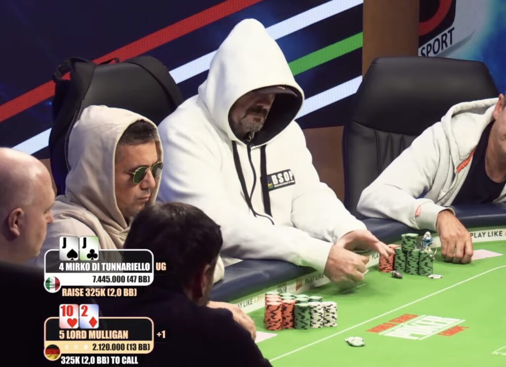 Italian Poker Sport IPS 1,5MILLION Main Event - Lord Mulligan