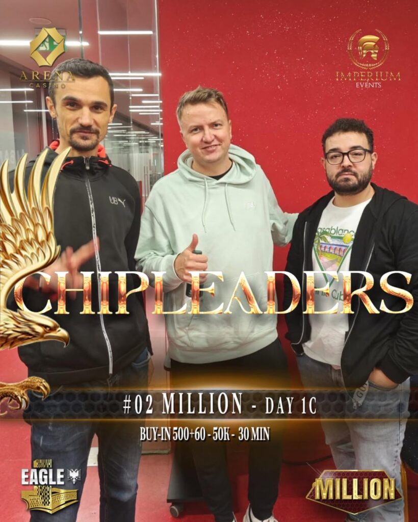 MILLION 1C - Chipleaders: El Mostafa Lahami, Tomasz Brzezinski, JO