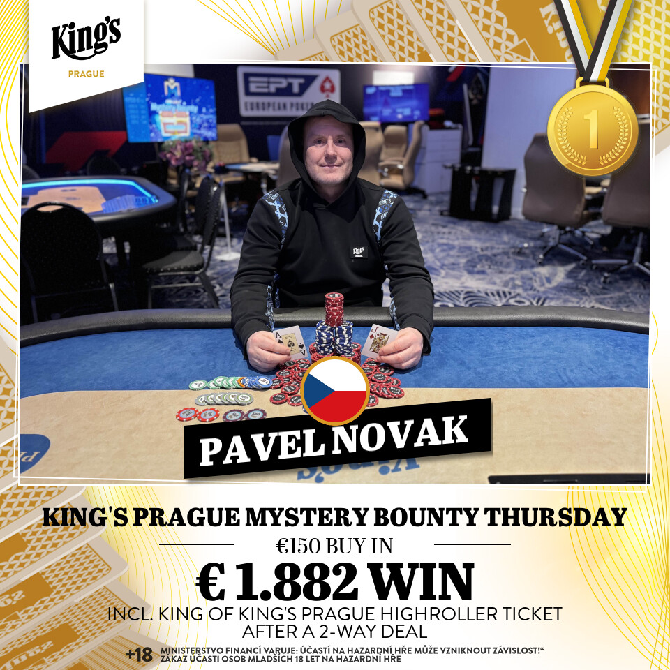 Mystery Bounty Thursday Sieger: Pavel Novak (CZE)