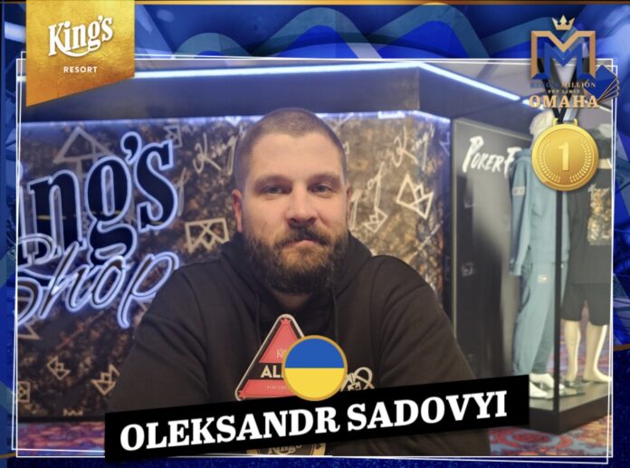 The Gambler$ PLO 5 Card Sieger: Oleksandr Sadovyi (UKR)