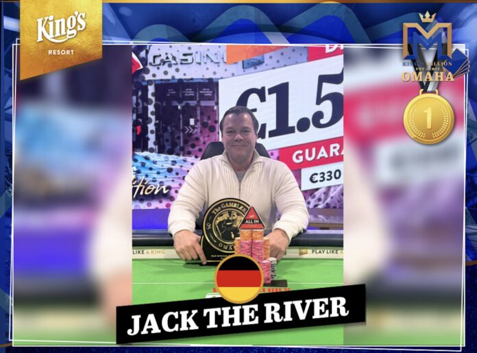 The Gambler$ PLO Special Master Sieger: "Jack the River" (GER)