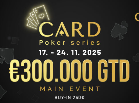 Die Card Poker Series kommt mit €387.500 an Garantien zurück ins Card Casino SK!