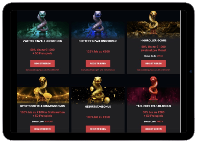 Casino Bonus ohne Einzahlung