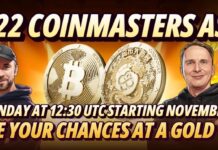 CoinMasters ASIA - Gold Coin BITCOIN Sunday
