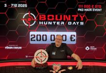 Sieger im Bounty Hunter Days Main Event: "Derwolff"