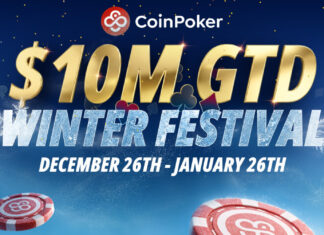 Schöne Bescherung! $10M an Garantien liegen beim CoinPoker Winter Festival unterm Weihnachtsbaum! CoinPoker Winter Festival