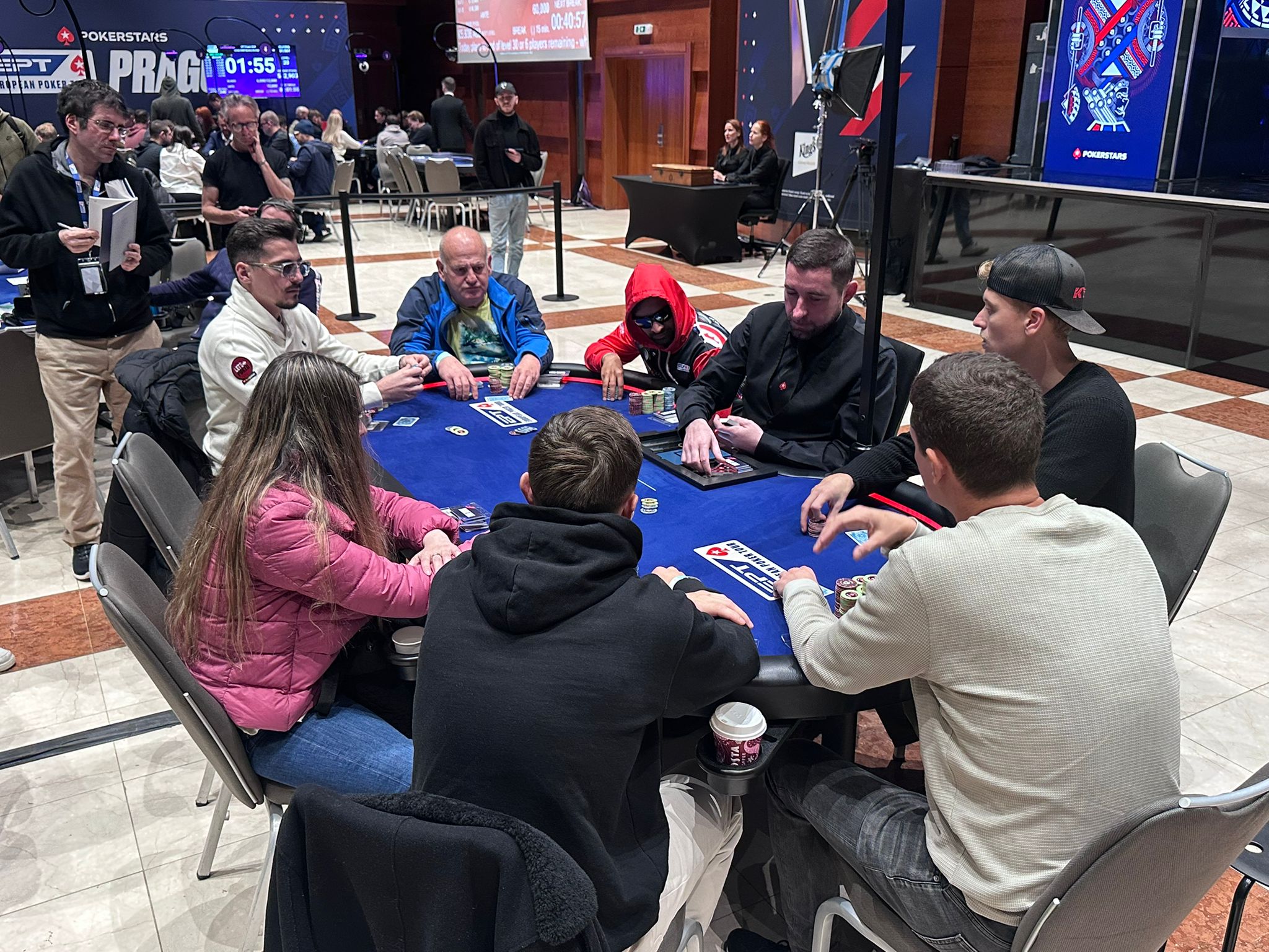 EPT Main Event Prague - 2nd Final Table (Foto: Schwarz)