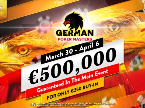 Halbe Million Euro Garantie bei €250 German Poker Masters ‚Easter Edition‘!