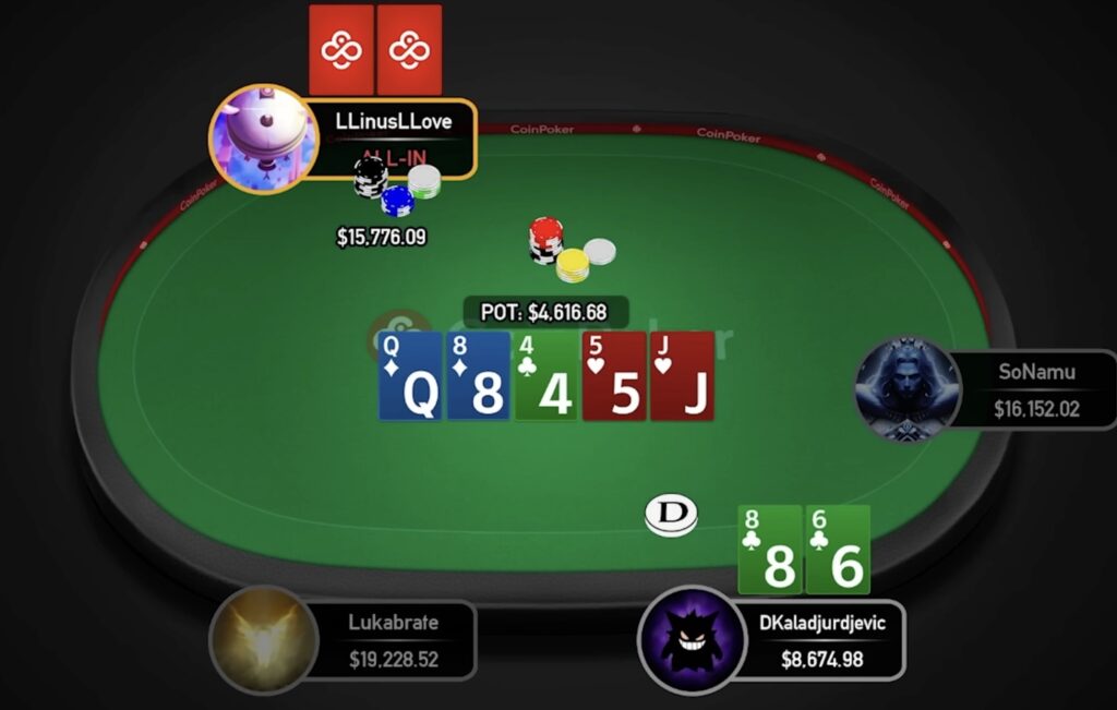 High Stakes Cash Game World Championship HS CGWC - Dejan Kaladjrudjevic DKaladjurdjevic vs Linus Löliger LLinusLL0ve