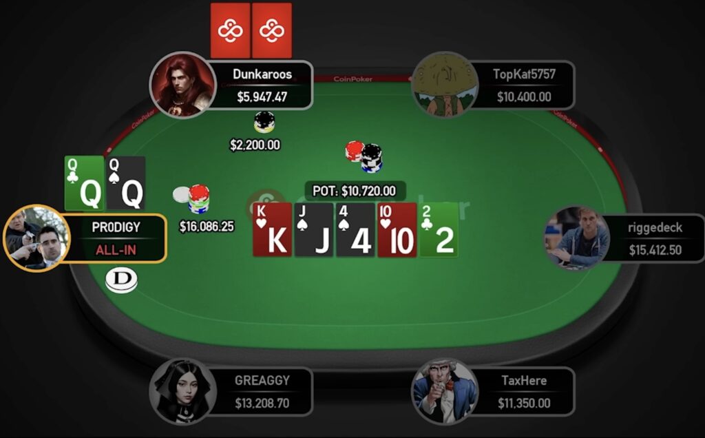 High Stakes Cash Game World Championship HS CGWC - Owen Messere PR0DIGY vs. Dunkaroos