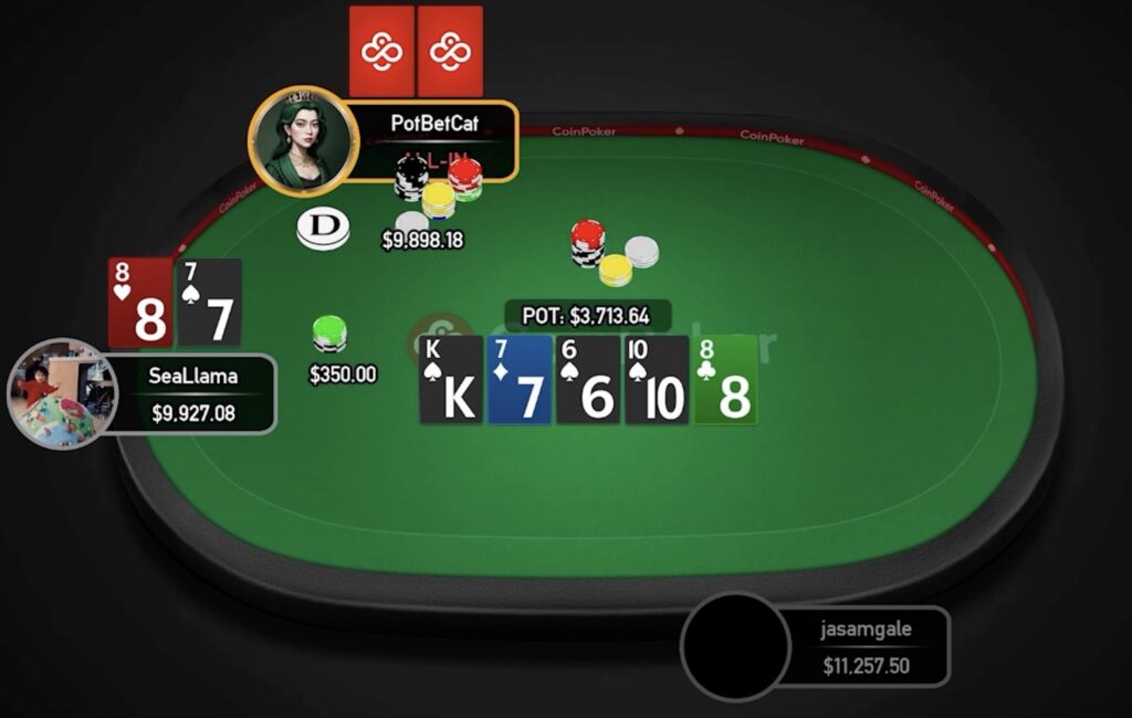 High Stakes Cash Game World Championship HS CGWC - SeaLLama vs PotBetCat