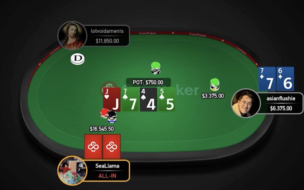 High Stakes Cash Game World Championship HS CGWC - SeaLLama vs asianflushie