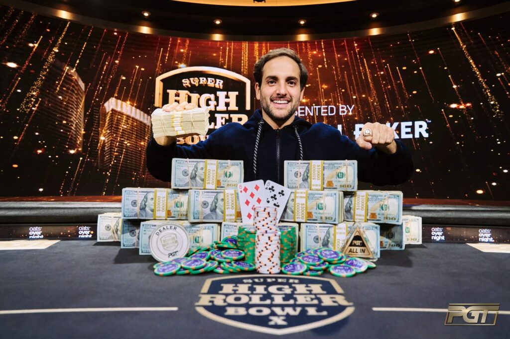 SHRB X Super High Roller Bowl X Winner -Joao Simao
