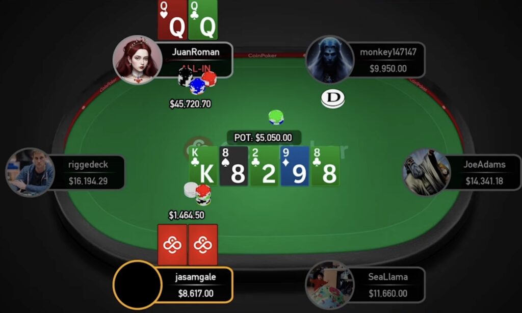 Juan Roman vs. jasamgale