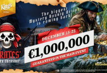 €1.000.000 GTD in der Schatzkiste beim Pirates Poker Treasure im King’s – €75.000 Top-Bounty!