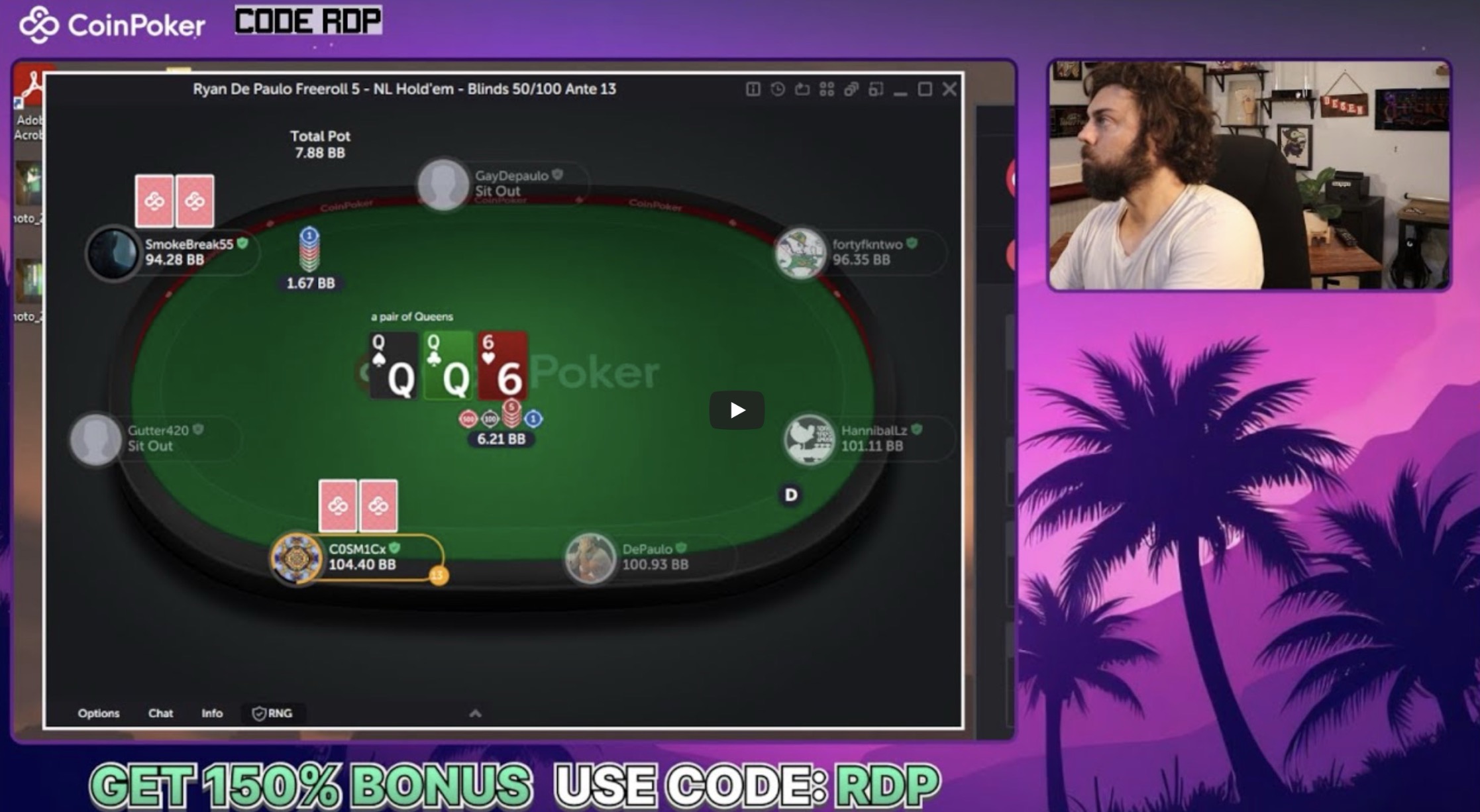 RDP Ryan DePaulo Final Table 200 Sunday Special