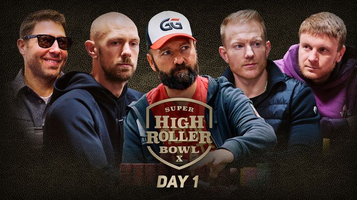 Super High Roller Bowl X - SHRB X - Day 1