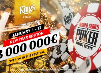 2026 beginnt mit einem WSOPC-Hammer im King’s Resort!