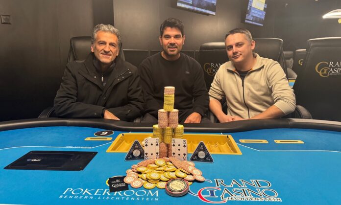 Winner Deepstack - vlnr Emilia, Jorge Aira, Reys-2 Die 3 Dealmaker im Deepstack: (v.l.n.r.) "Emilia", Jorge Aira, "Reys"