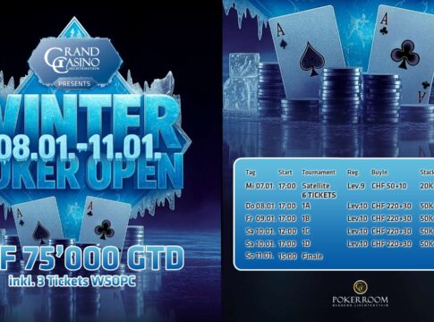 Traumstart 2026 für das GCLI mit dem Winter Poker Open!