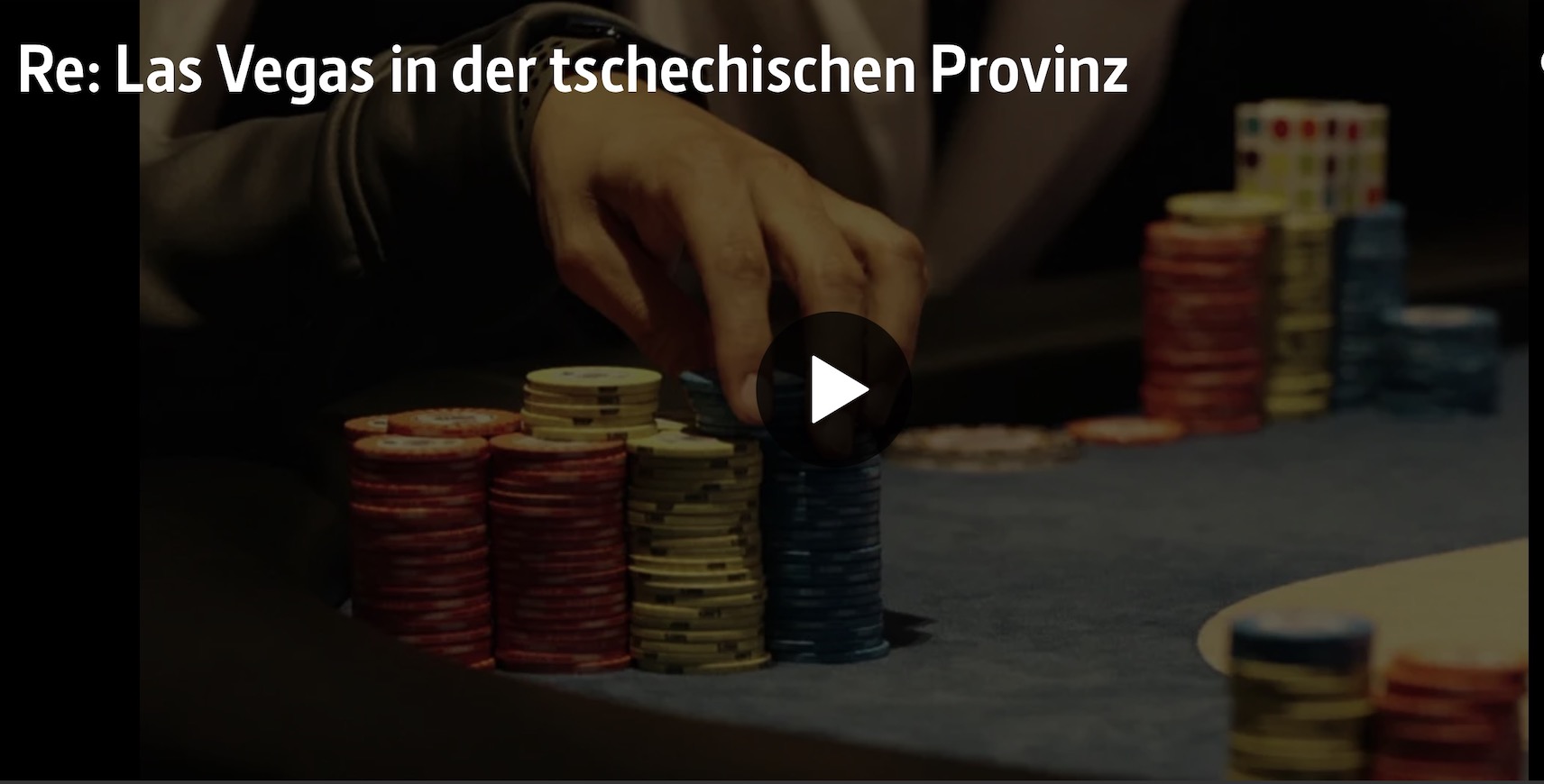 arte doku Re Las Vegas in der tschechischen Privinz Kings Resort Rozvadov mdr