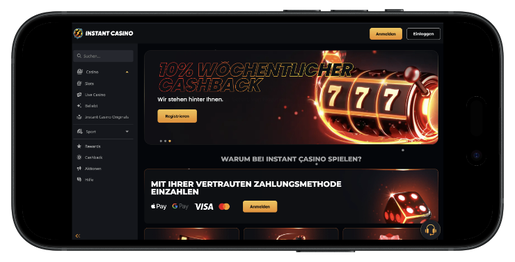 instant casino trustly