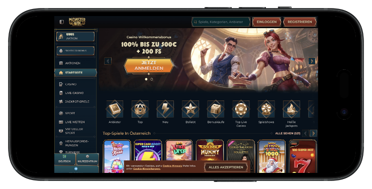 monsterwin trustly casino