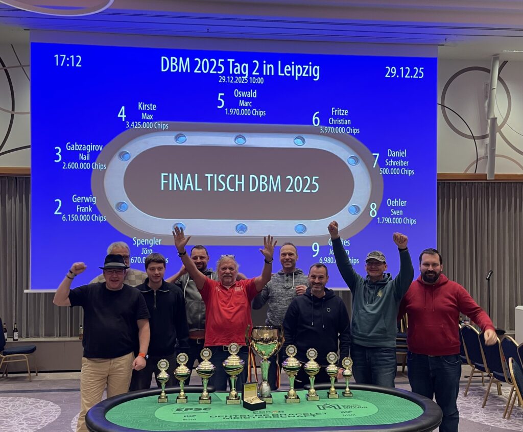 16. Deutsche Braclet Meisterschaft DPM Finalisten in Leipzig