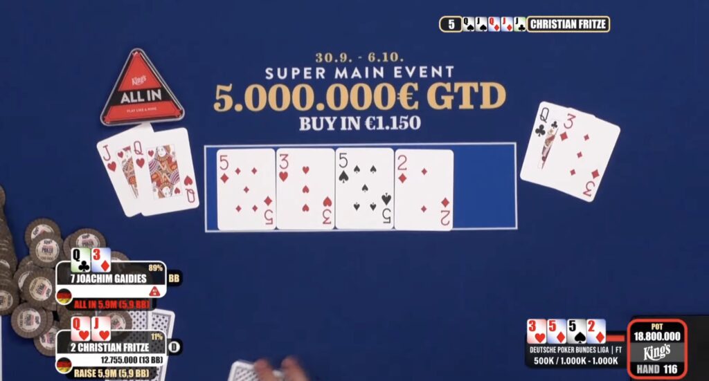 16. Deutsche Braclet Meisterschaft DPM Final Table Finale