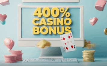 400% Casino Bonus 2026 – Mit fünffachem Guthaben im Casino spielen 400% Casino Bonus
