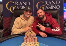 Heads-Up Deal im Liechtensteiner 6-Max Die Dealmaker im 6-Max: (v.l.n.r.) "Berlin" (GER) & "Donnie" (SUI)