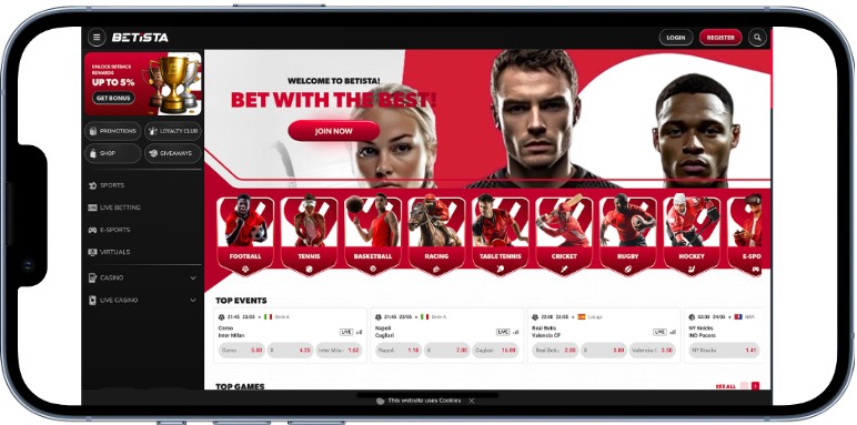 Betista ist unser Testsieger für Wetten ohne Steuer.