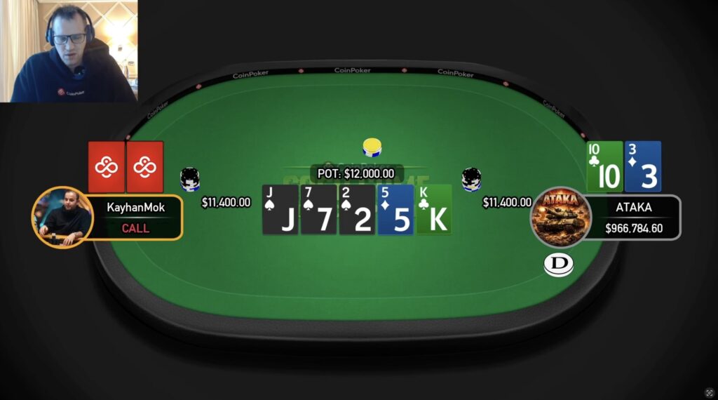 Call mit Q-high von KayhanMok Kayhan Mokri vs ATAKA Trueteller