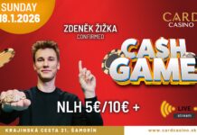 Sonntag ab 19:00 Uhr – Livestream vom €5/€10 NLH Cash Game mit Zdenek Zizka!