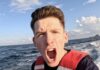 Creator Squad Vlog – Corey Eyring beim doppelt-oder-nichts Jetski mit Wolfgang! CoinPoker Creator Squad Vlog 5 - Jeju - Corey Eyring screaming