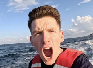 CoinPoker Creator Squad Vlog 5 - Jeju - Corey Eyring screaming