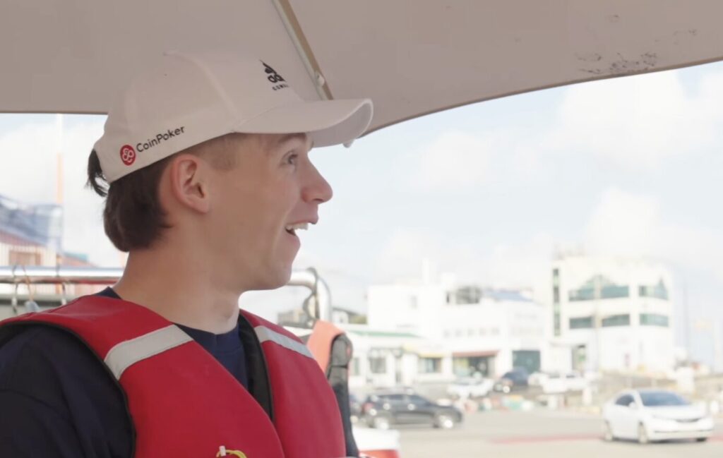 CoinPoker Creator Squad Vlog 5 - Jeju - Corey Eyring - Jetski